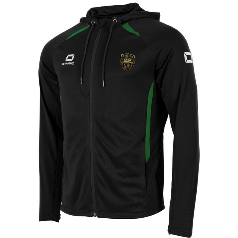 AGRO United Stadio Hooded Full Zip Top