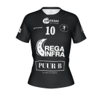 DHC Waasmunster Wedstrijdshirt zwart