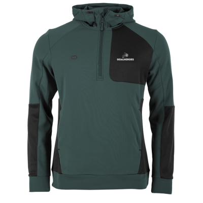 Goalheroes Plaza brush hooded half zip top Goalheroes Plaza brush hooded half zip top