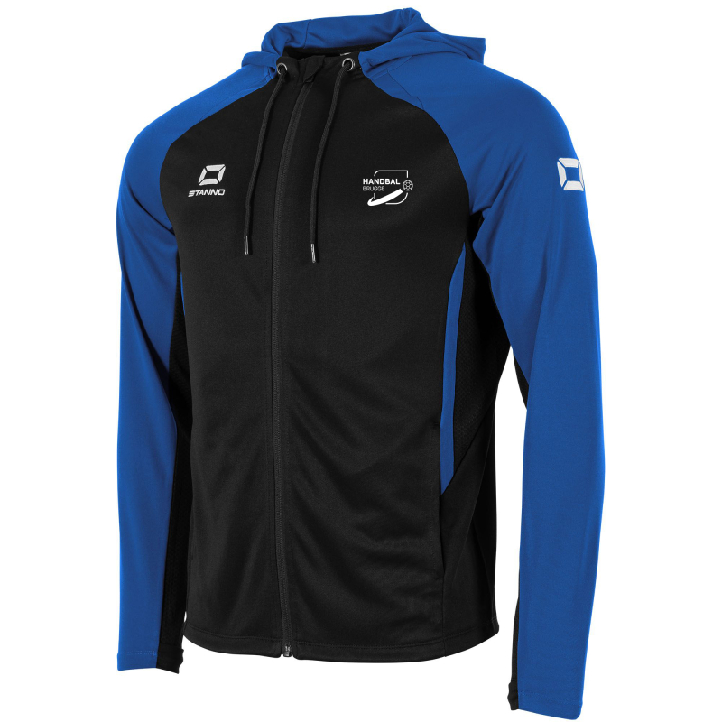 HC Brugge Stadio Hooded Full Zip Top