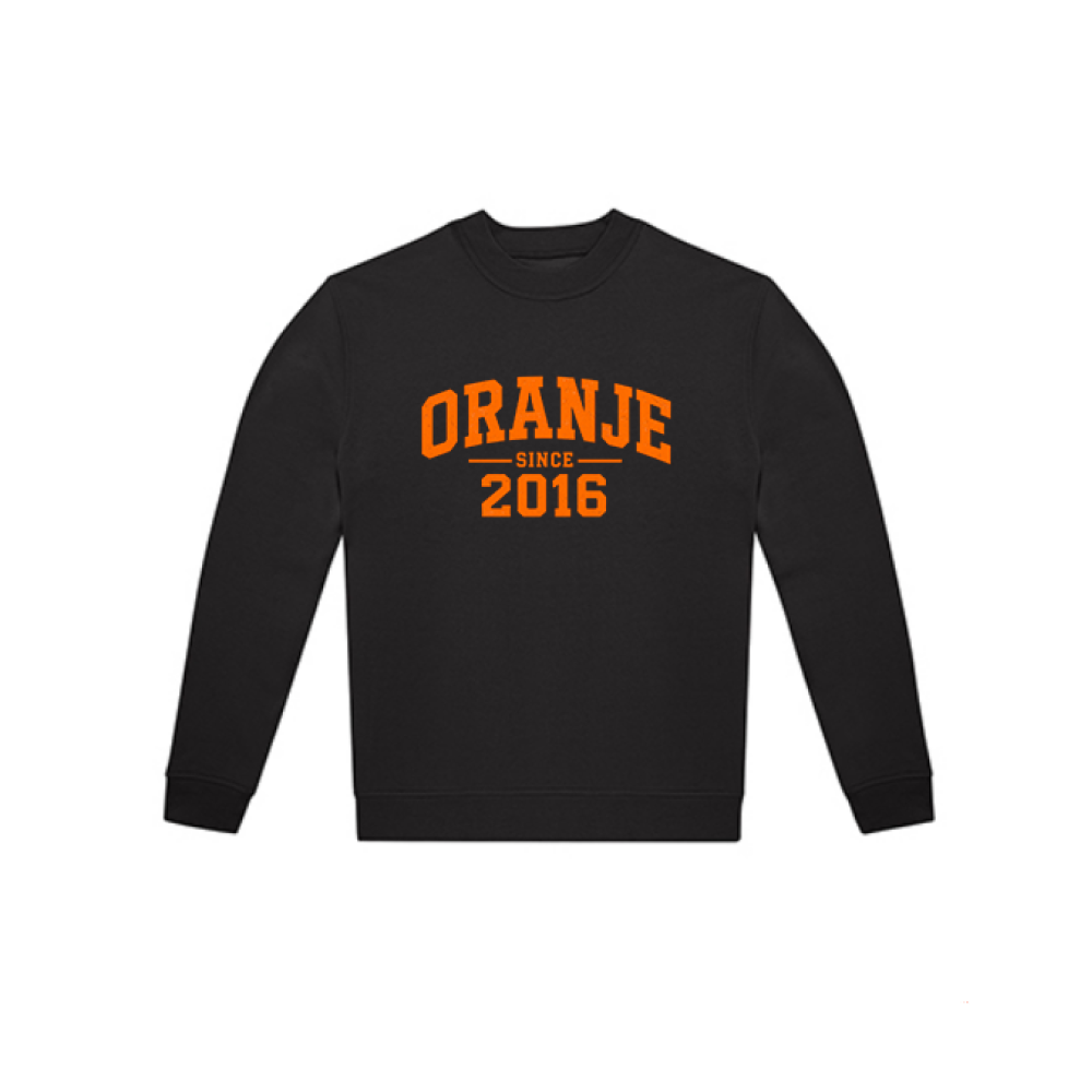 Oranje Duivels Sweater "Oranje since 2016"