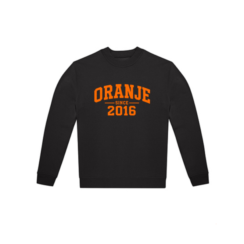 Oranje Duivels Sweater "Oranje since 2016"