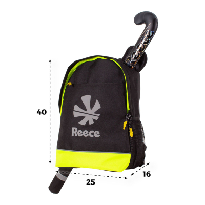 Ranken Backpack Black - Neon Yellow